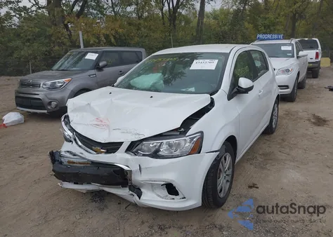 2017 Chevrolet Sonic Lt Auto from USA, damaged, VIN 1G1JG6SHXH4177142
